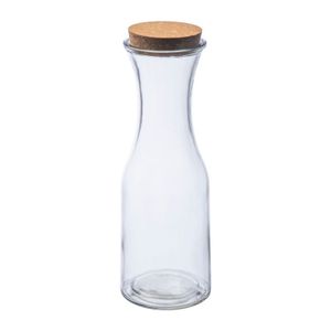 Glasflasche mit Korkdeckel, 1.000 ml