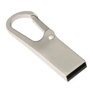 USB-Stick Metall mit Karabinerhaken 8GB