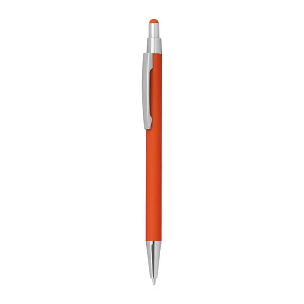 Kugelschreiber aus Metall mit Rubberfinish und Tou