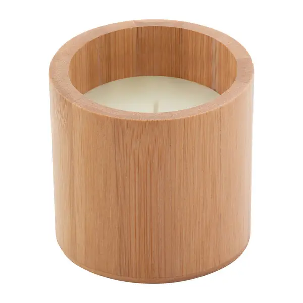 Bamboo candle